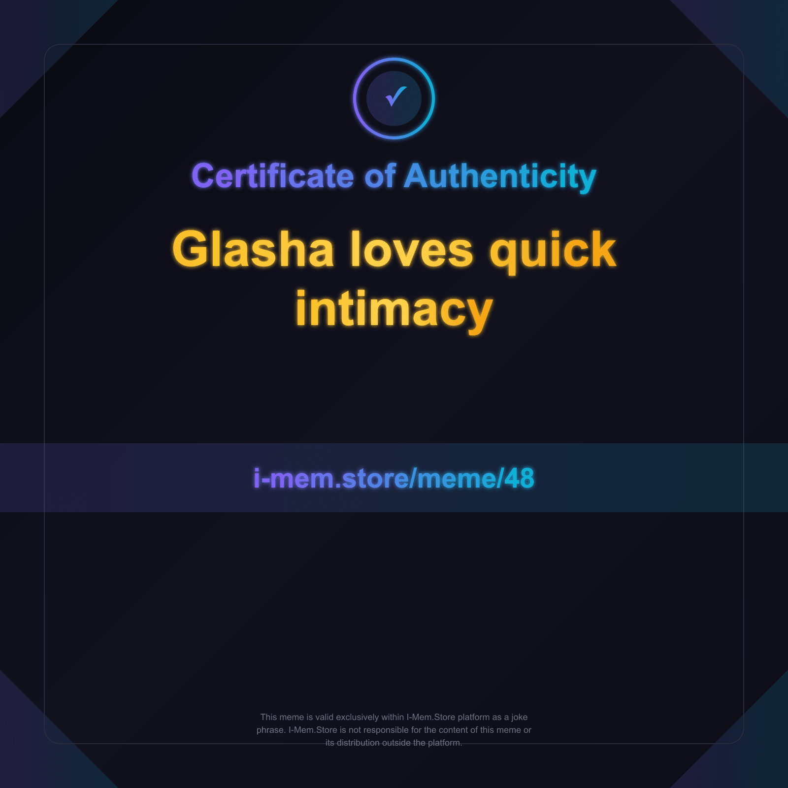 Certificate of Authenticity