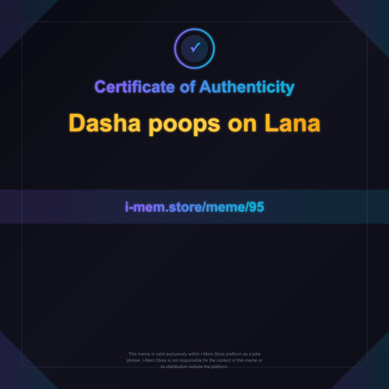 Certificate of Authenticity